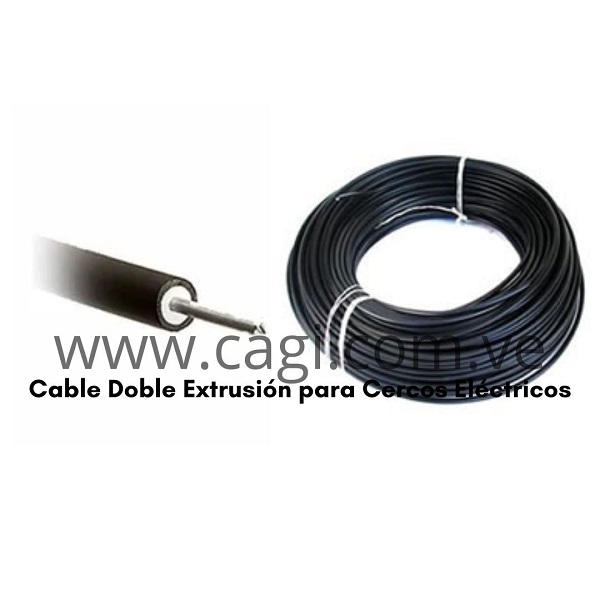 Cable para Cerco Eléctrico doble Extrusión